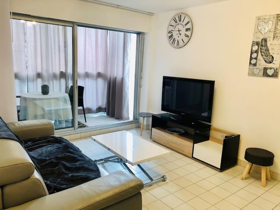 "Beausoleil" T2 Lumineux, Parking, Clim, Wifi Apartment Sete Exterior photo