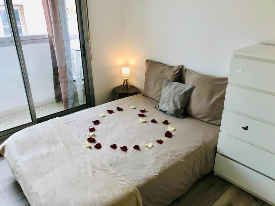 "Beausoleil" T2 Lumineux, Parking, Clim, Wifi Apartment Sete Exterior photo